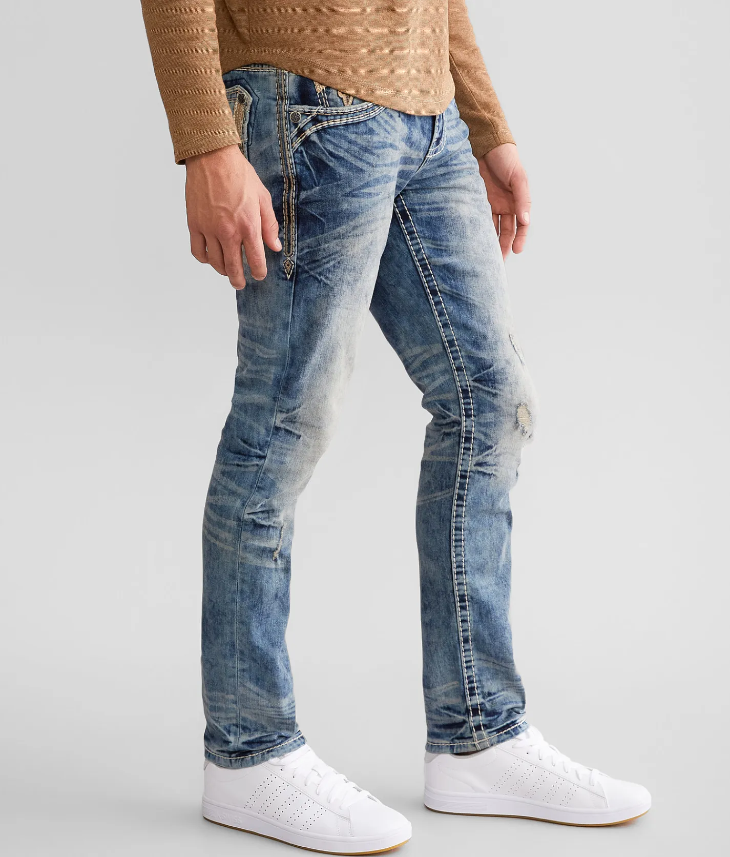 Bottoms|Rock Revival Jeans | Rock Revival Zinfandel Slim Taper Stretch Jean Zinfandel SA223