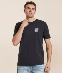 Veece Zitan Bar T-Shirt Vintage Black Clearance