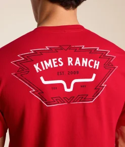 Tops|Graphic T-Shirts | Kimes Ranch Zoomin' T-Shirt Red