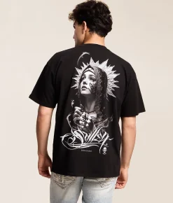 Tops|Graphic T-Shirts | Sullen Zorloni T-Shirt Jet Black