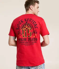 Graphic T-Shirts | Rock Revival Zuni T-Shirt Red